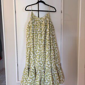 Rhode Resort Lea Dress in Yellow Ditsy Floral size M